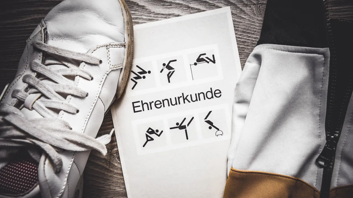 Urkunden wird es weiter geben bei den Bundesjugendspielen, es wird nur weniger gemessen und gestoppt.