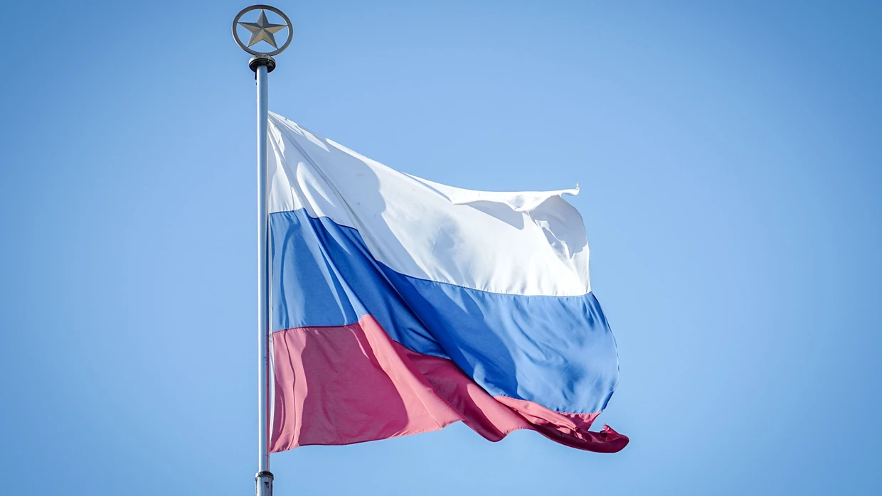 Die russische Flagge