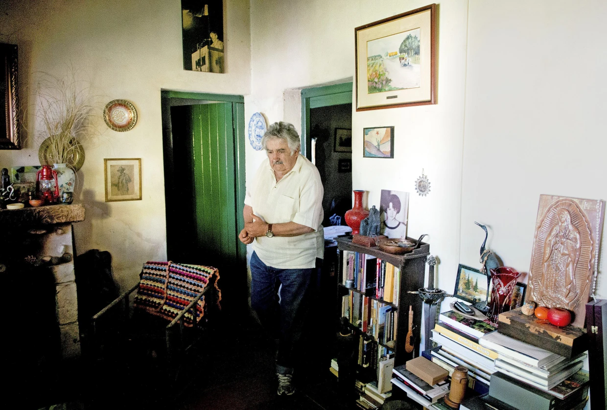 Bescheiden: Uruguays Ex-Präsident José Mujica bevorzugte sein schlichtes Zuhause.