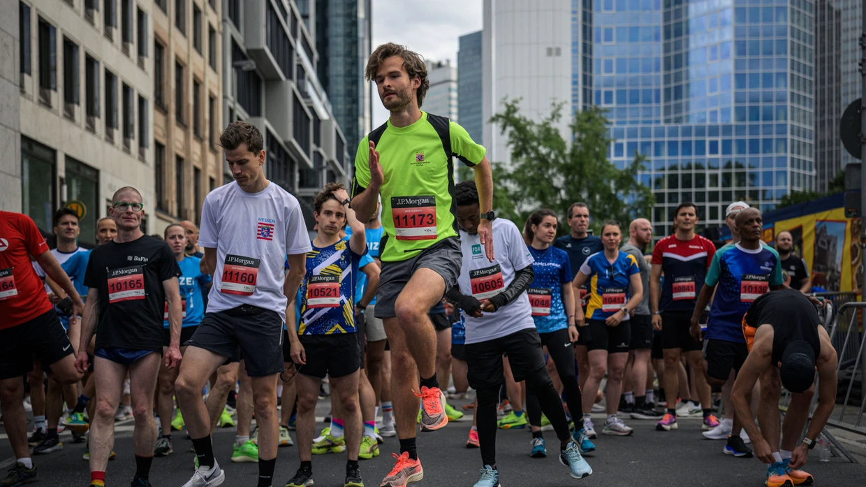 Laufen für den guten Zweck: Die JP Morgan Chase Corporate Challenge gibt es auch in Frankfurt.