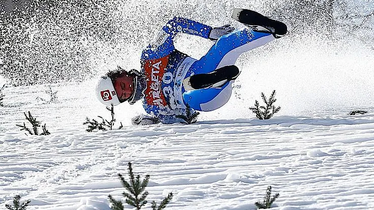 Daniel André Tande stürzte am Donnerstag in Planica schwer.