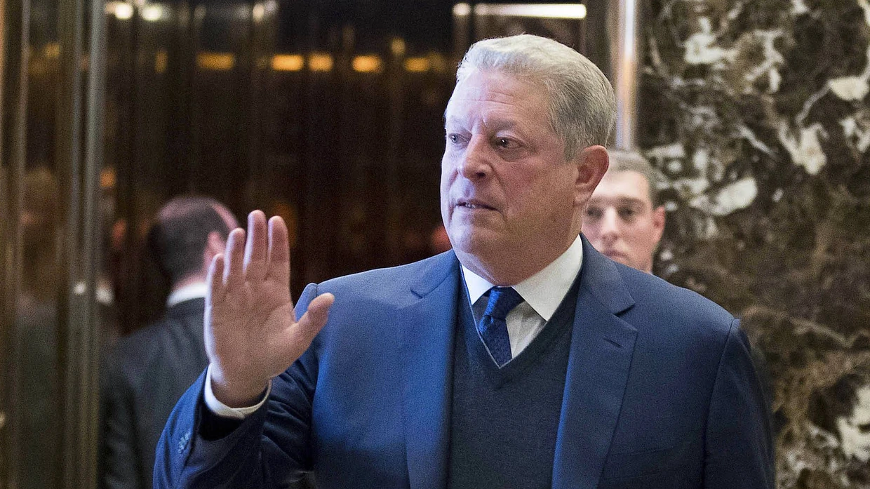 Al Gore war nun auch im Trump Tower, um mit den künftigen Präsidenten zu sprechen.
