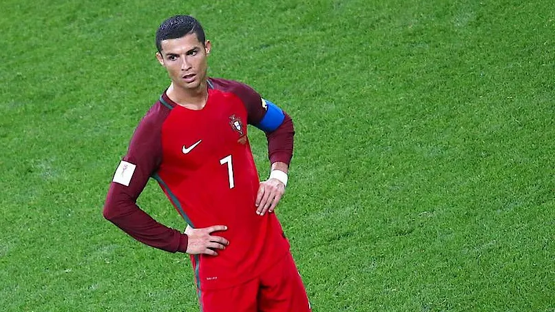 Alles vorbei für Portugal: Ronaldo durfte im Elfmeterschießen gar nicht mehr antreten.