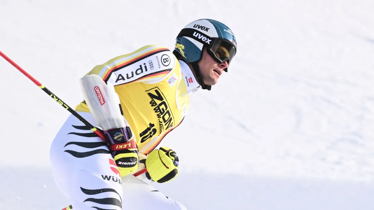 Alexander Schmid beim Weltcup in Alta Badia: Ernüchterung nach dem Zieleinlauf.