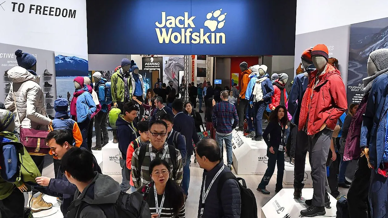 Jack Wolfskin auf der ISPO in München im Januar dieses Jahres.