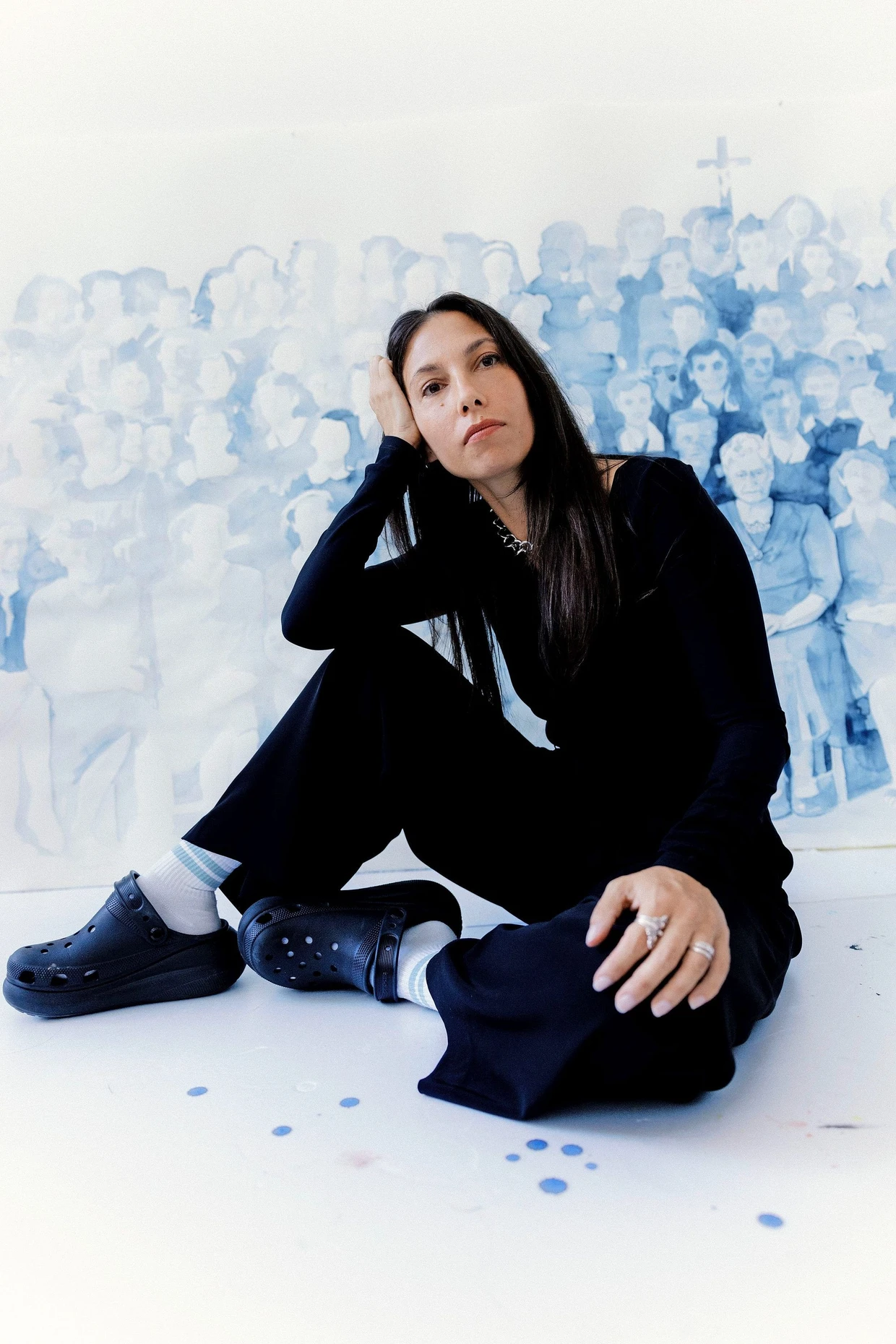 Sie sorgt für gemalte Irritationen: Die Künstlerin Giulia Andreani