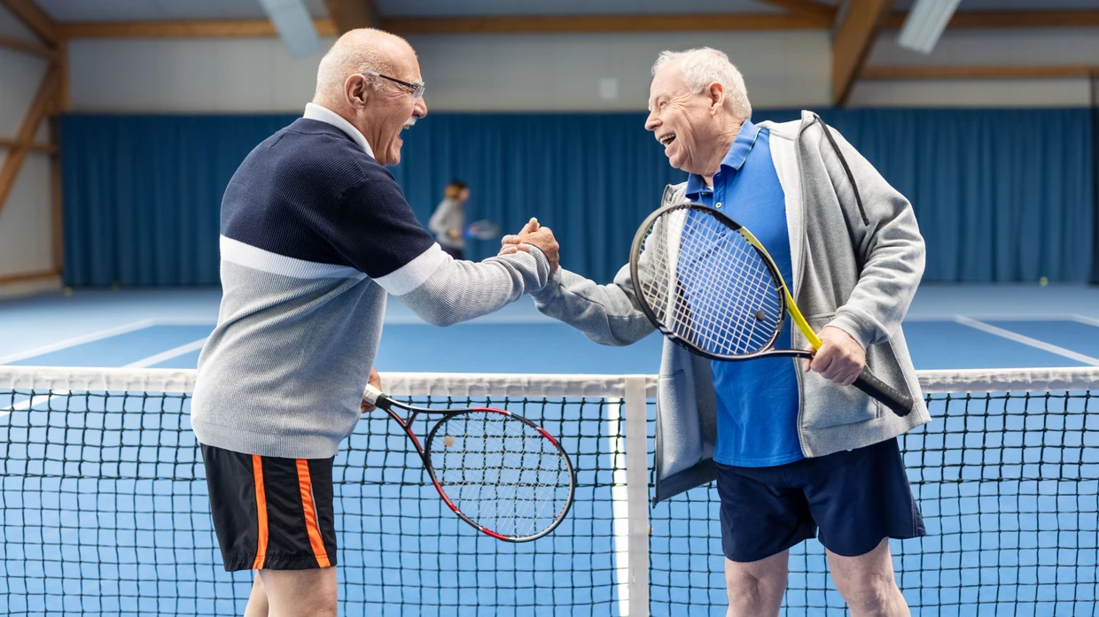 Zeit für ein Tennis-Match?