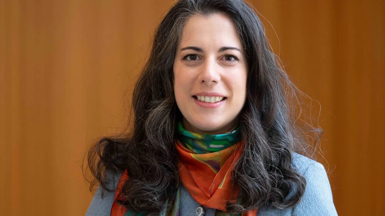 Die Dirigentin Marie Jacquot