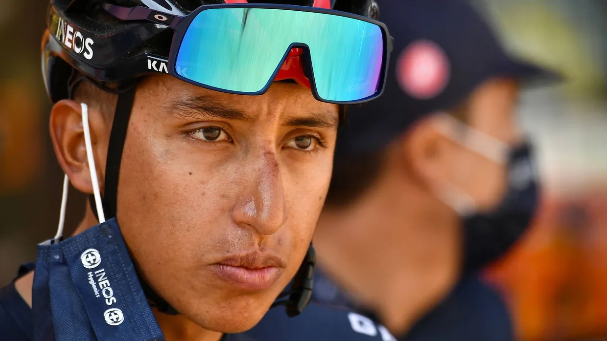 Endstation erreicht: Für Egan Bernal ist die Tour de France vorbei.