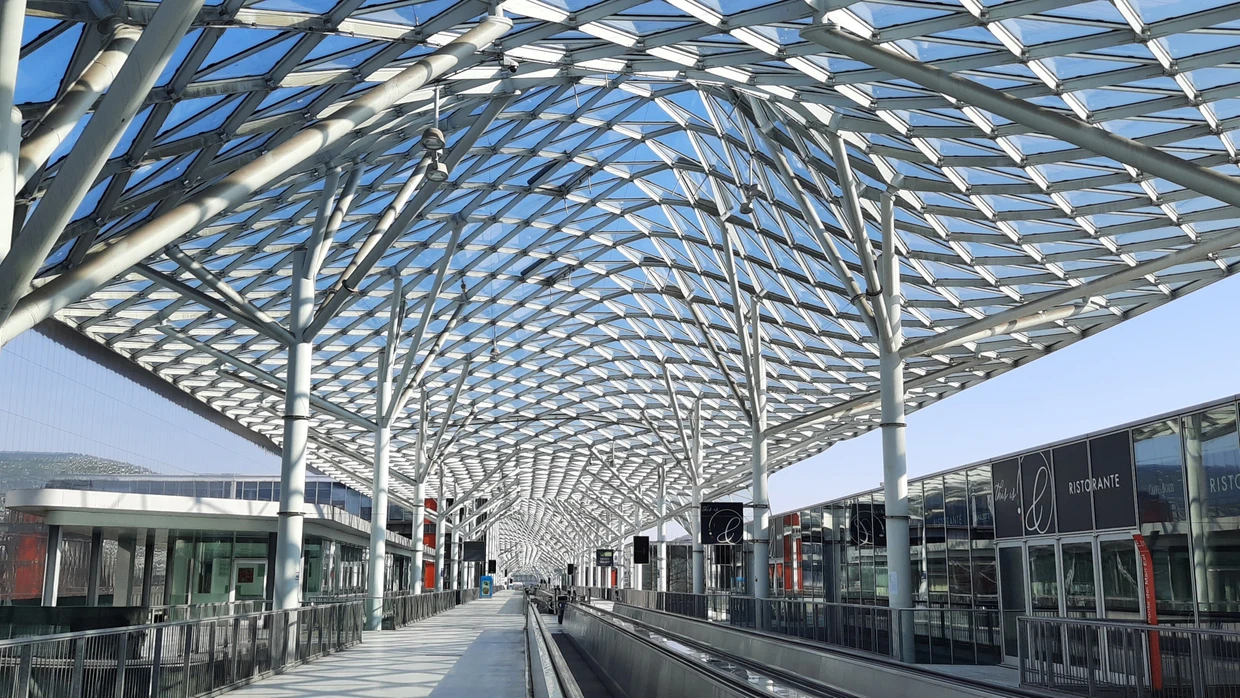 Fiera Milano, Innenansicht