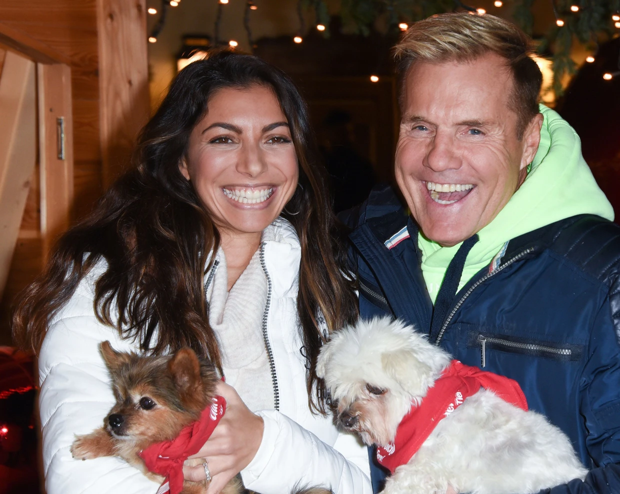 Mancher Blitz bahnt sich lange an: Carina Walz und Dieter Bohlen