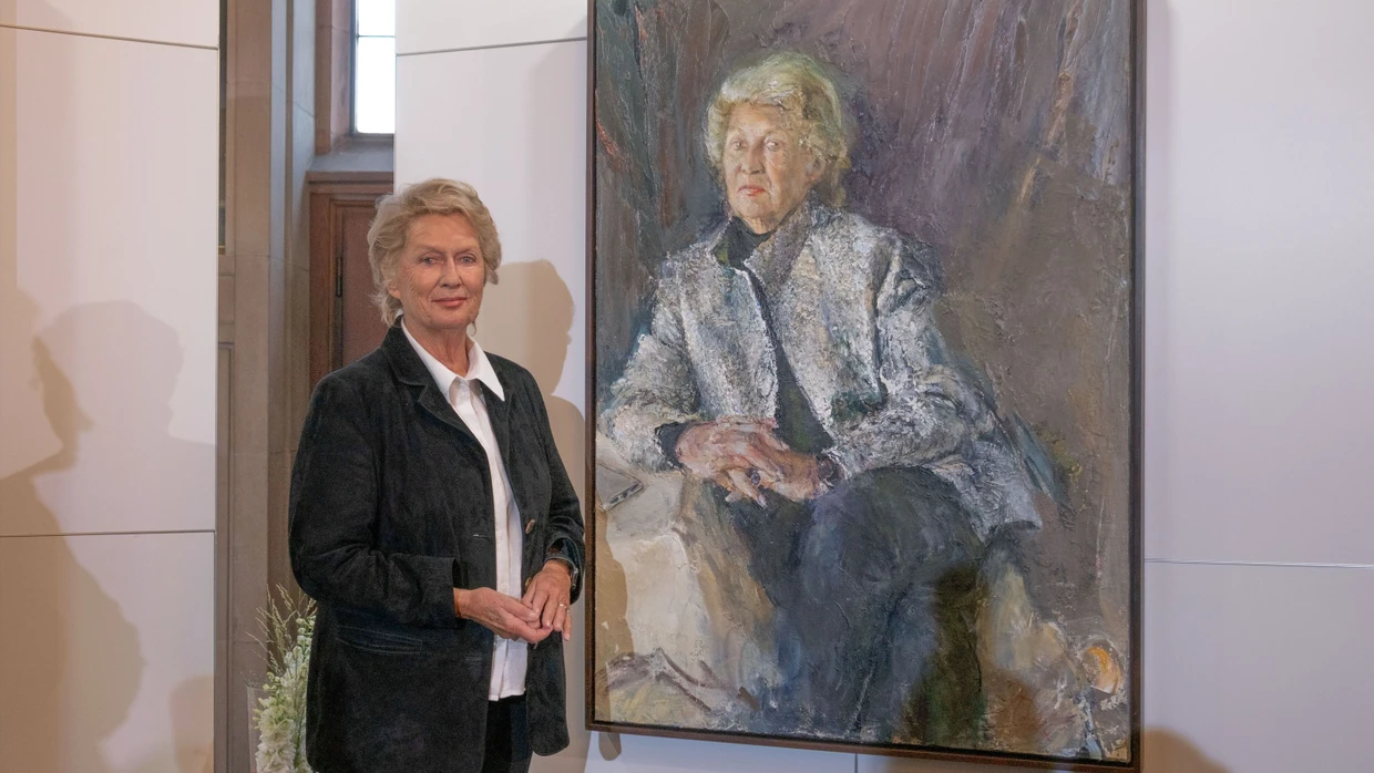 Petra Rothbart Frankfurt: Porträt von ehemaliger Oberbürgermeisterin Petra Roth ...