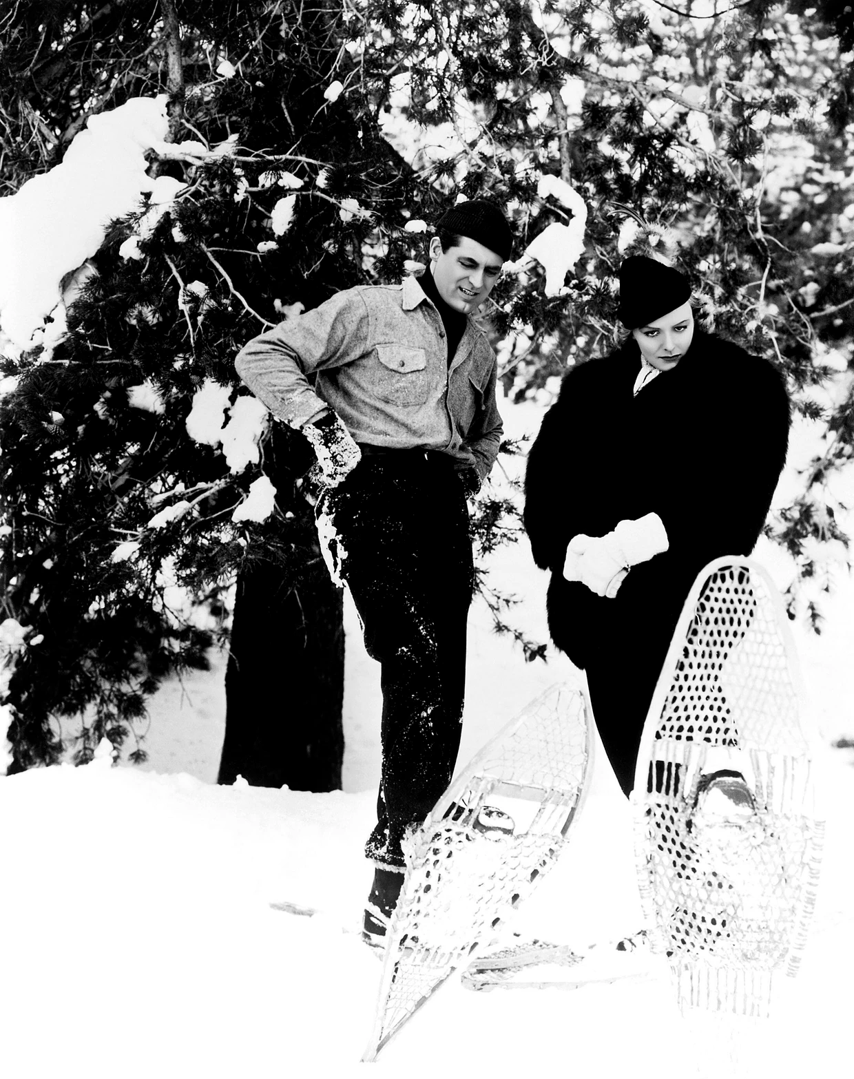 Sollte man Schneebekanntschaften gleich heiraten? Cary Grant und Doris Nolan in „Holiday“