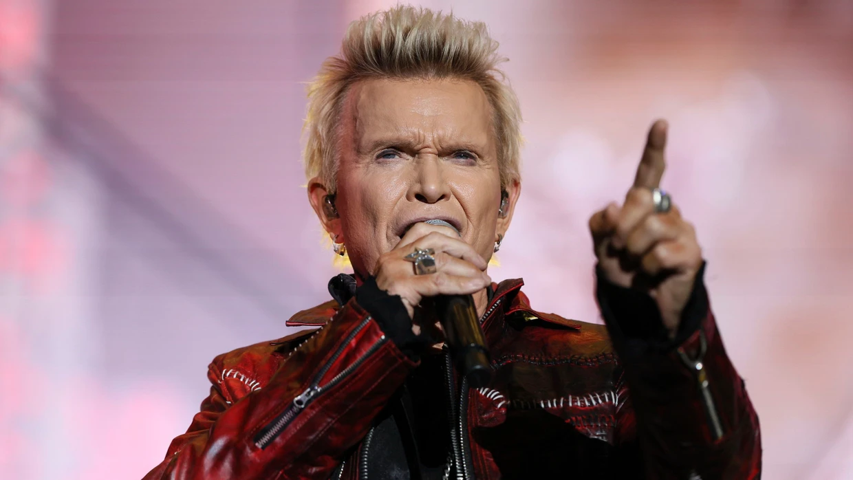 Billy Idol 2024 bei einem Auftritt in Mexiko