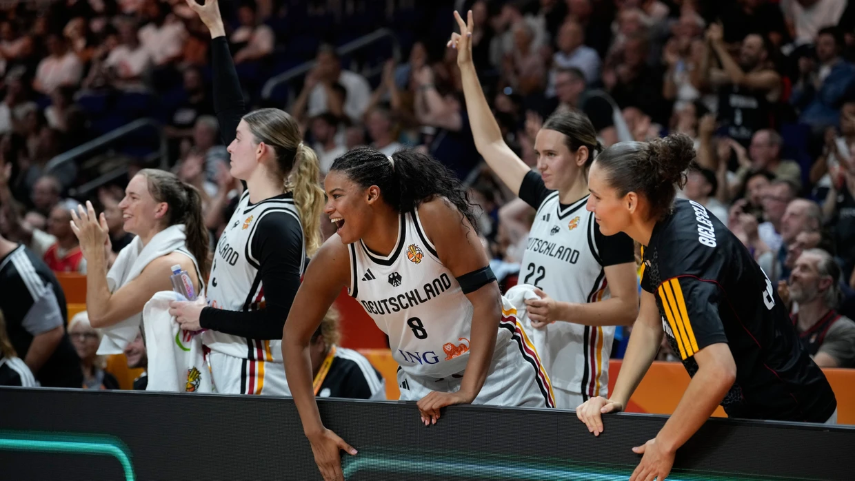 Gute Stimmung: Die deutschen Basketballerinnen ließen gegen Mali nichts anbrennen.