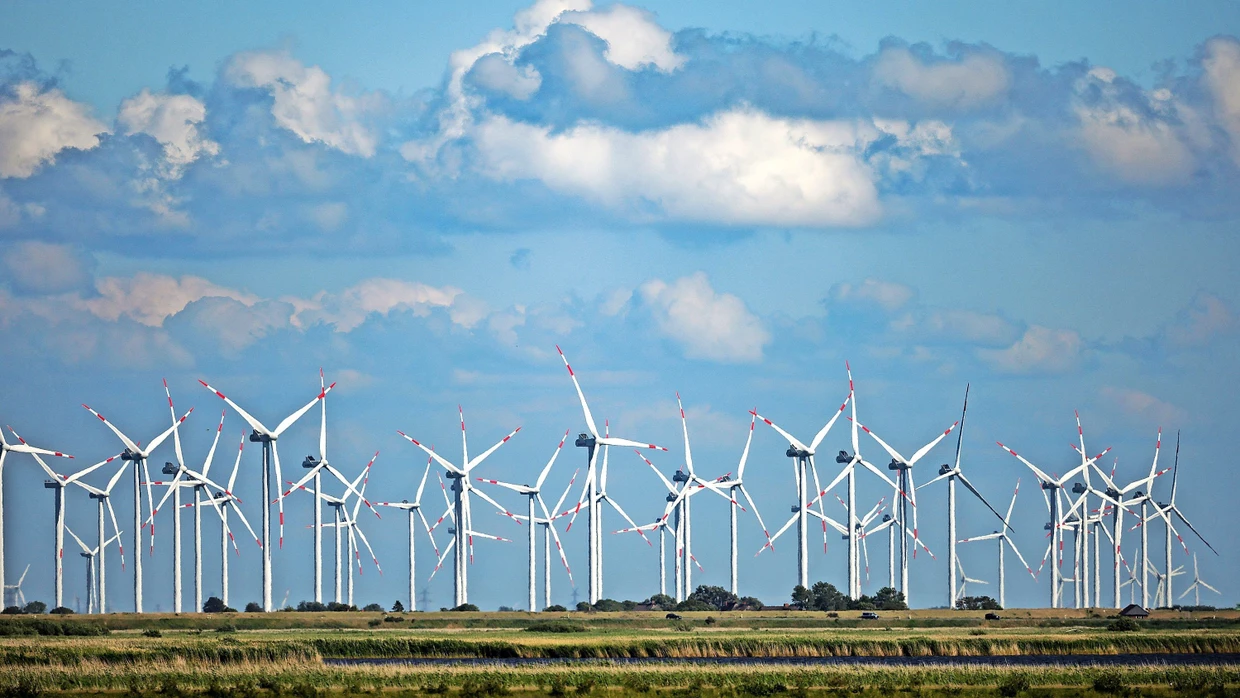 Die Transformation läuft weiter: Windräder an der Nordsee