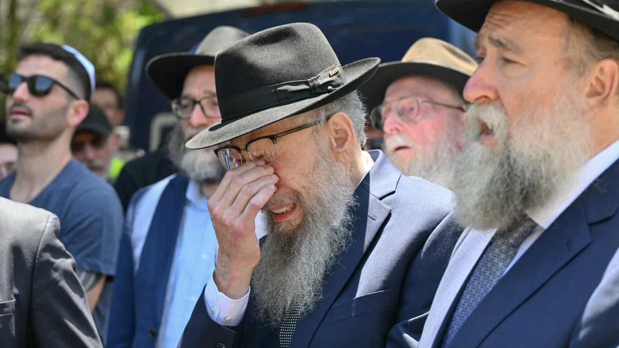 Trauer in Australien: Angehörige nehmen Abschied von einem Opfer des Terroranschlags.