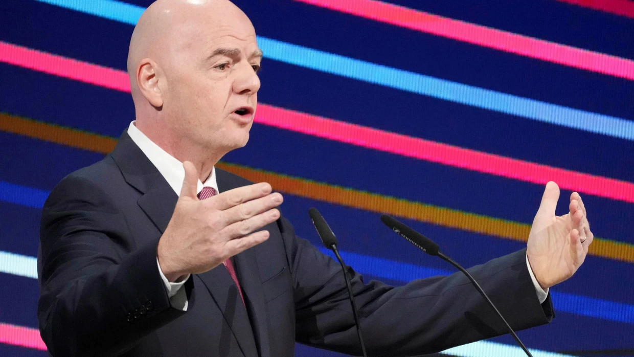 FIFA-Präsident Gianni Infantino steht derzeit stark in der Kritik.