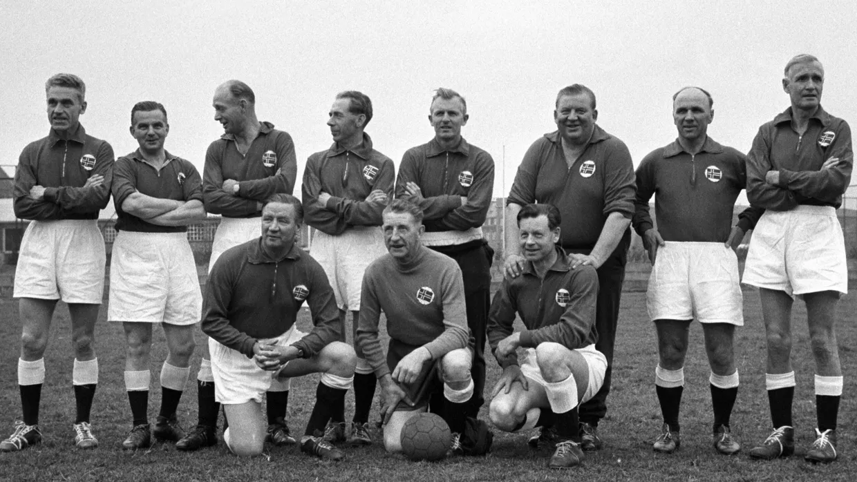 Jørgen Juve (vorne links) starb 1983: Nun wollten ihn die norwegischen Doping-Prüfer kontrollieren.