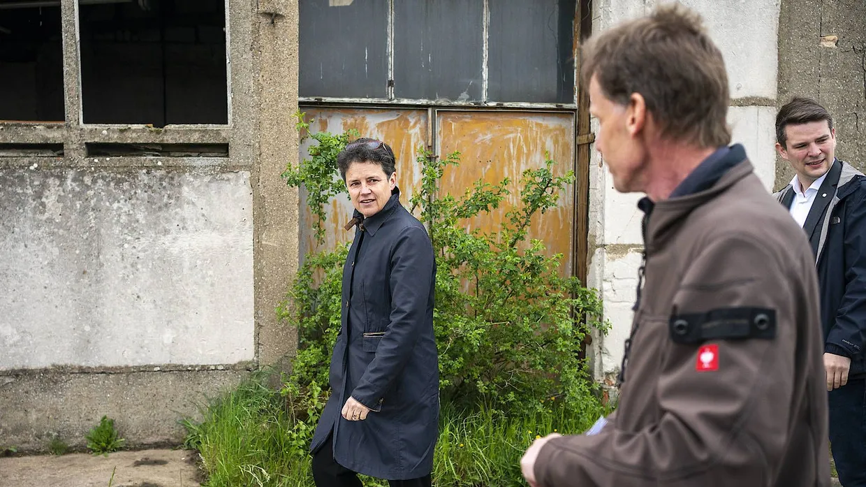 Lydia Hüskens, Spitzenkandidatin der FDP, am 12. Mai in Arendsee