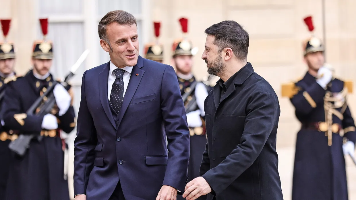 Wichtiger Partner: Macron mit Selenskyj am Montag in Paris