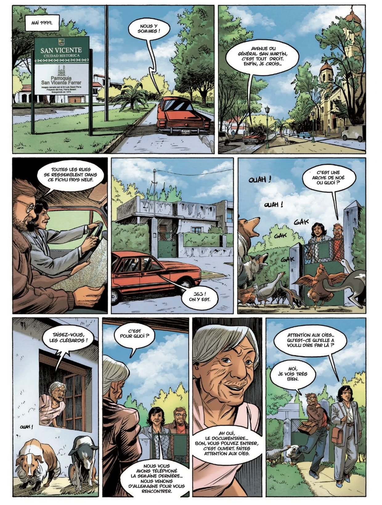 Die erste Begegnung von zwei Journalisten mit Emilie Schindler in Buenos Aires