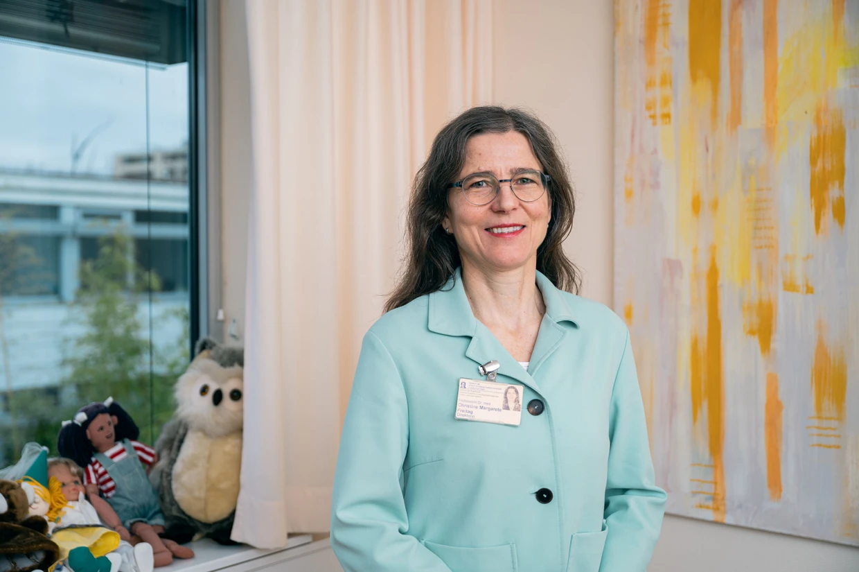 Professorin Dr. med. Christine Margarete Freitag, die Direktorin der Kinder- und Jugendpsychiatrie-Klinik Frankfurt