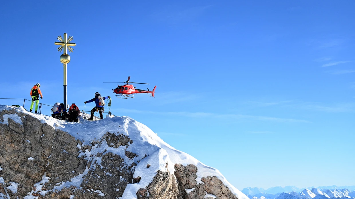 Der höchste Berg Deutschlands: die Zugspitze