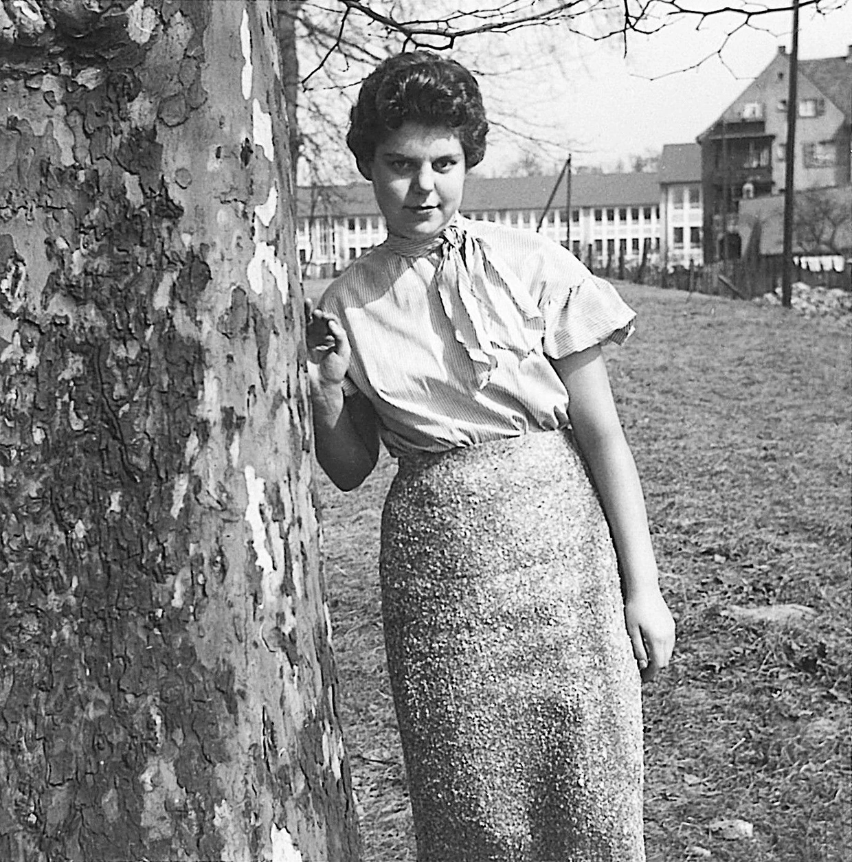 In jungen Jahren: Ilse Schreibers Familie ist 1953 nach Aschaffenburg gezogen.