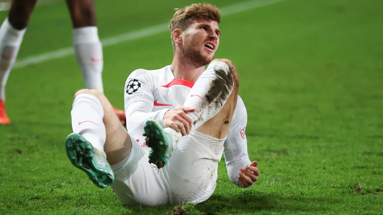 Verletzte sich im Spiel gegen Donezk: Leipzig-Stürmer Timo Werner