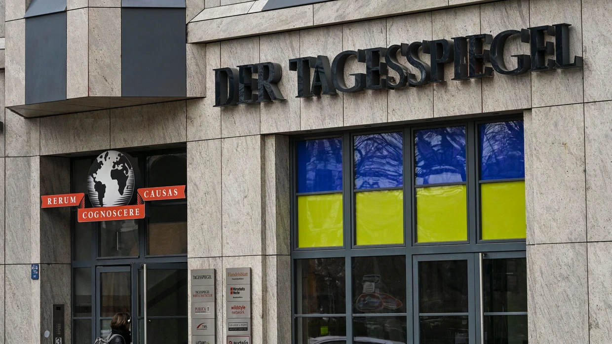 Das Gebäude des „Tagesspiegel“ am Askanischen Platz in Berlin