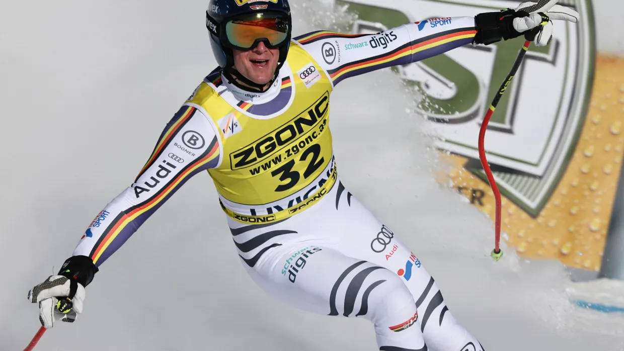 In Livigno fährt der Deutsche Simon Jocher auf Augenhöhe mit der Weltelite.