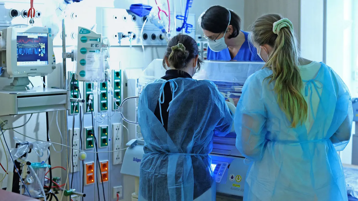 Maximaler Druck: Kinderintensivstation eines Krankenhauses in Berlin Anfang Dezember
