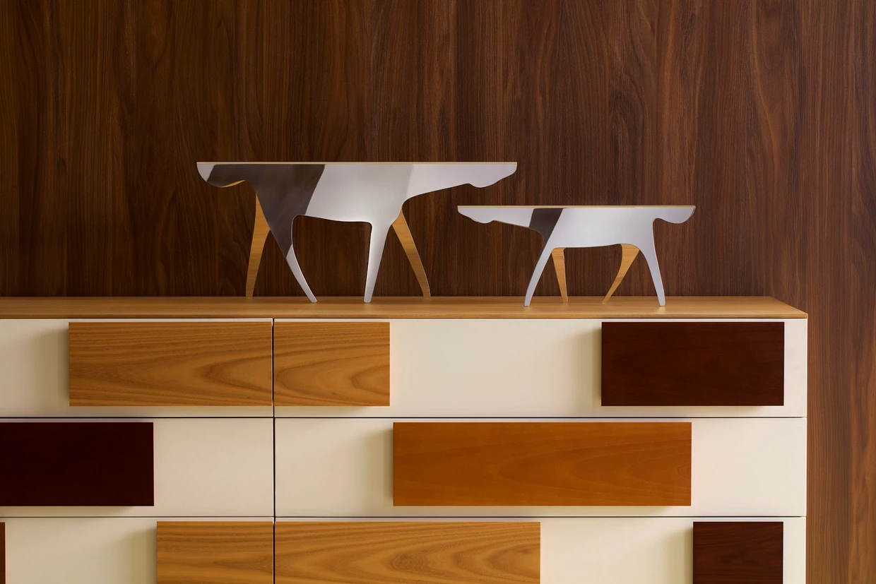 Cavallo ist geformt wie im Origami.