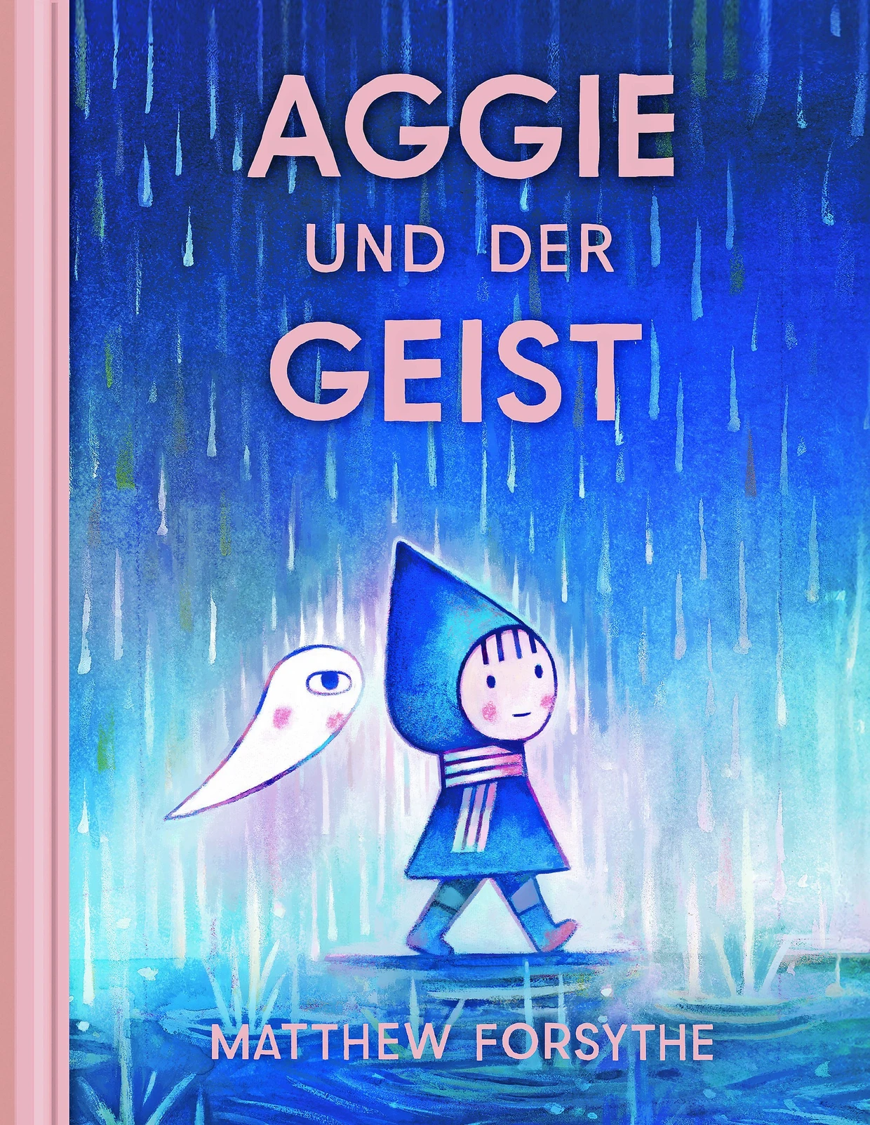Matthew Forsythe: „Aggie und der Geist“. Aus dem Englischen von Rita Fürstenau. Rotopol, Kassel 2025. 68 S., geb., 18,– €. Ab 4 J.