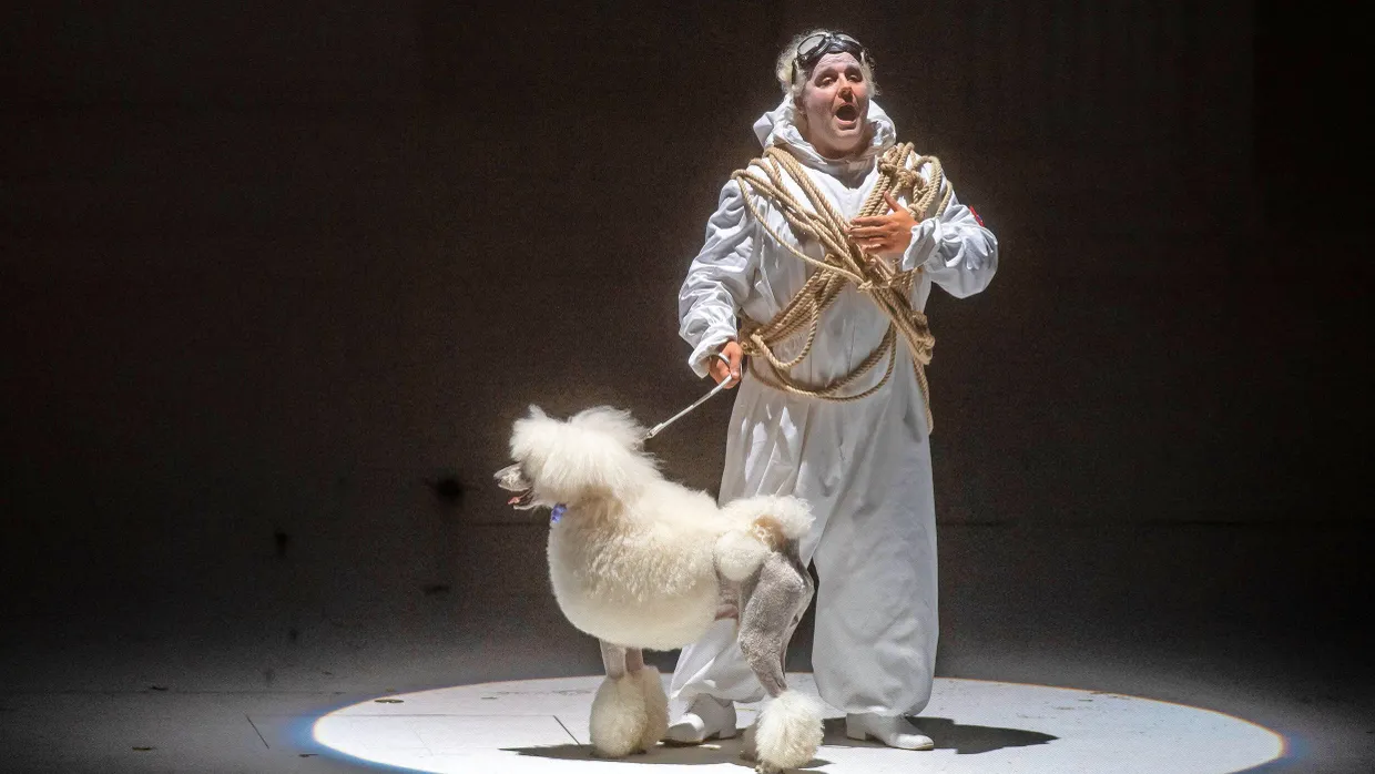 Des Pudels Kern: Michael Spyres als Don Ottavio auf der Bühne des Großen Festspielhauses in Salzburg