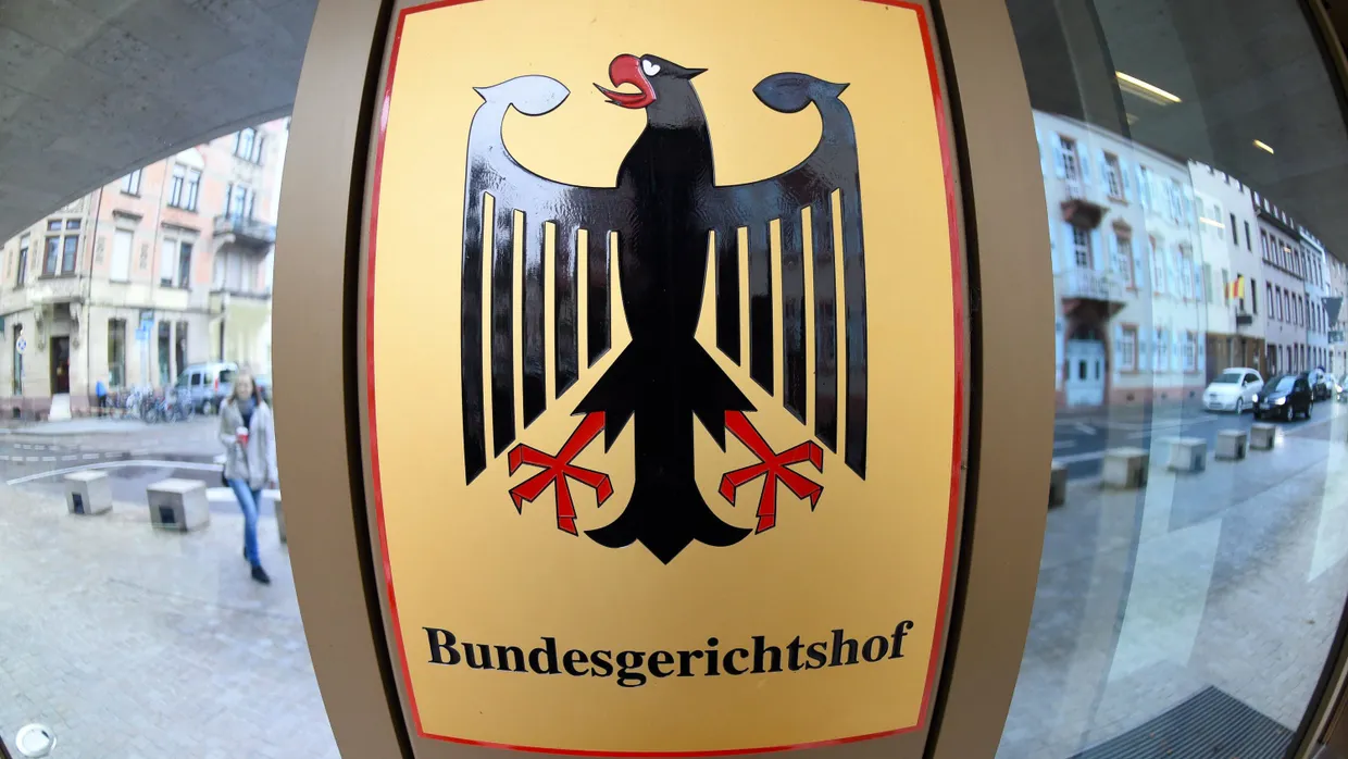 Vor dem Bundesgerichtshof in Karlsruhe