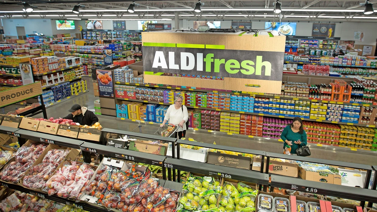 Von wegen langweilig: Die Amerikaner haben Aldi mittlerweile in ihr Herz geschlossen.