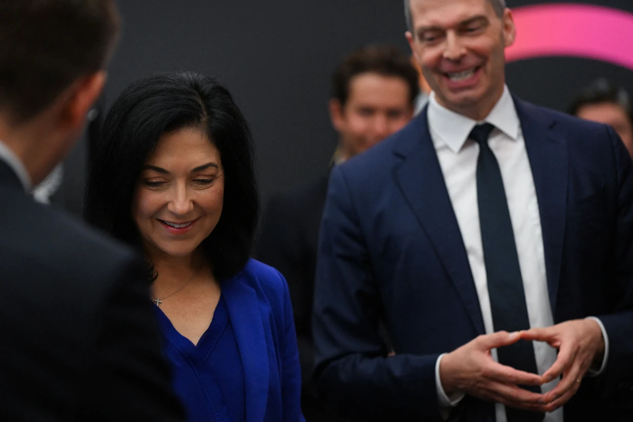 Politik oft zu Besuch: Steilemann mit Bundeswirtschaftsministerin Katherina Reiche (CDU)
