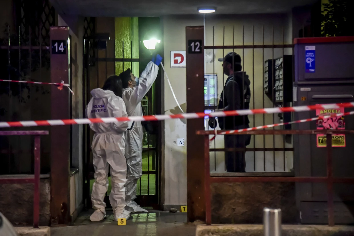 Vittorio Boiocchi wird ermordet, die Polizei ermittelt.