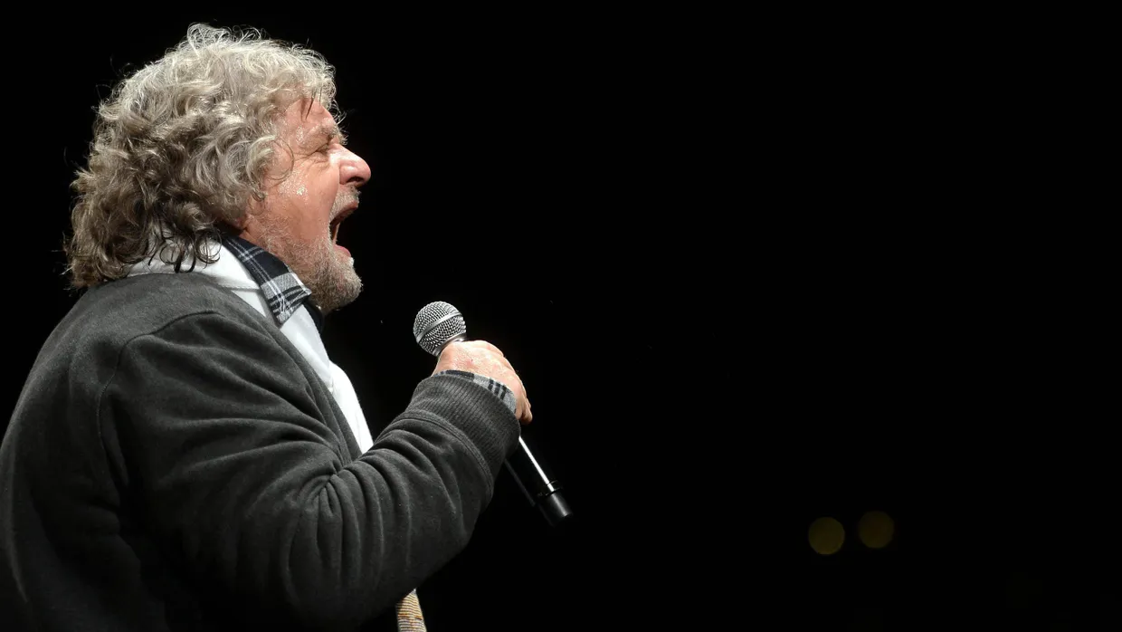 Immer laut und provokativ: Beppe Grillo