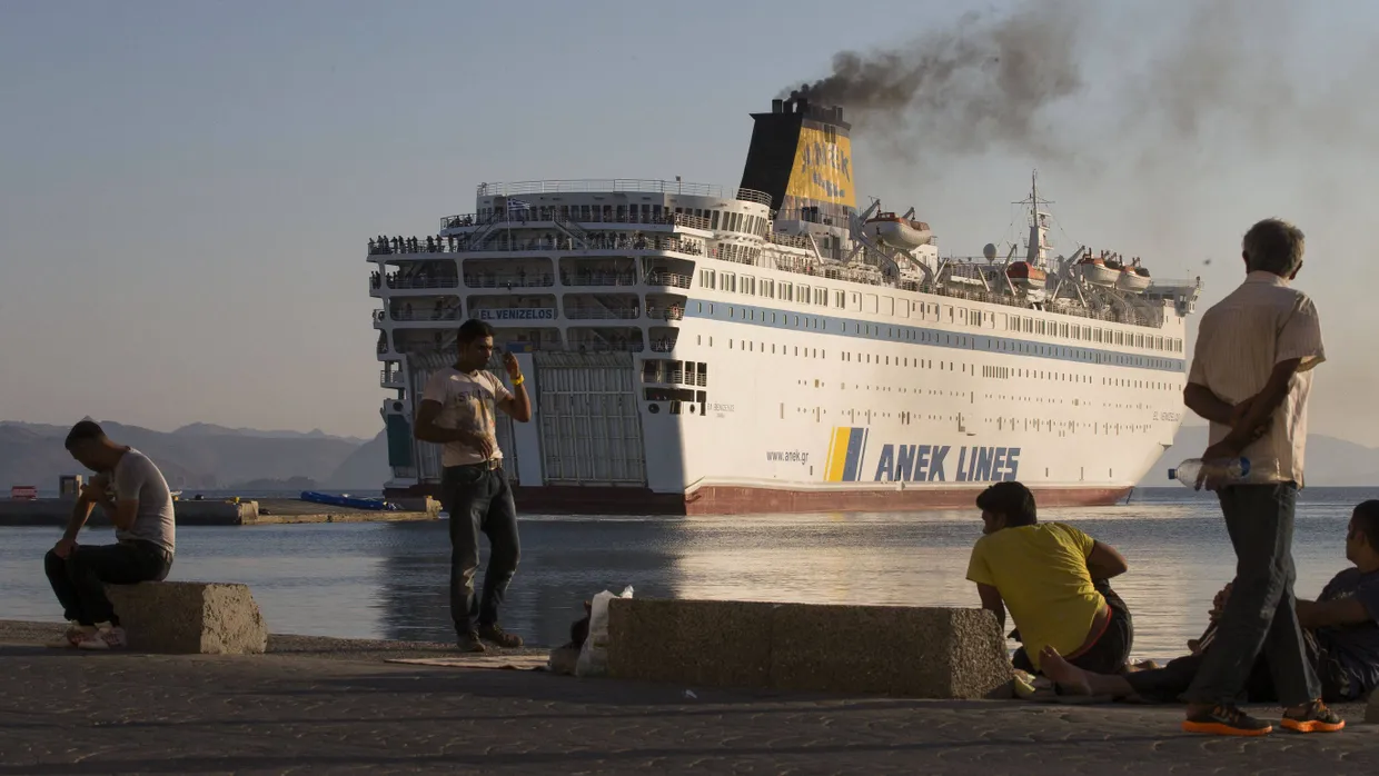 Die „Eleftherios Venizelos“ verlässt Kos am frühen Mittwochmorgen mit Ziel Thessaloniki.