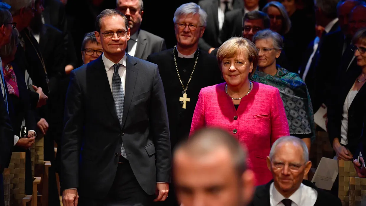 Bundeskanzlerin Merkel spricht am Dienstag in Wittenberg beim offiziellen Festakt zum 500. Reformationsjubiläum.