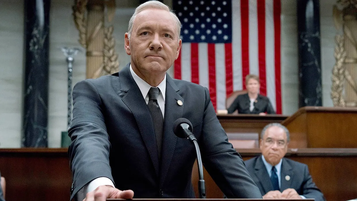 Zweifelhafte Charaktere: Kevin Spacey als Frank Underwood in der Serie „House of Cards“