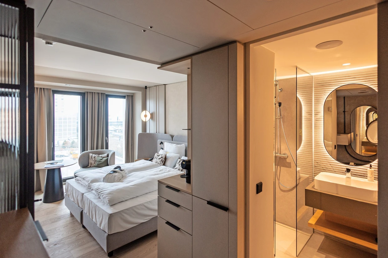 Hotelzimmer: Im Sommer soll der Betrieb starten.