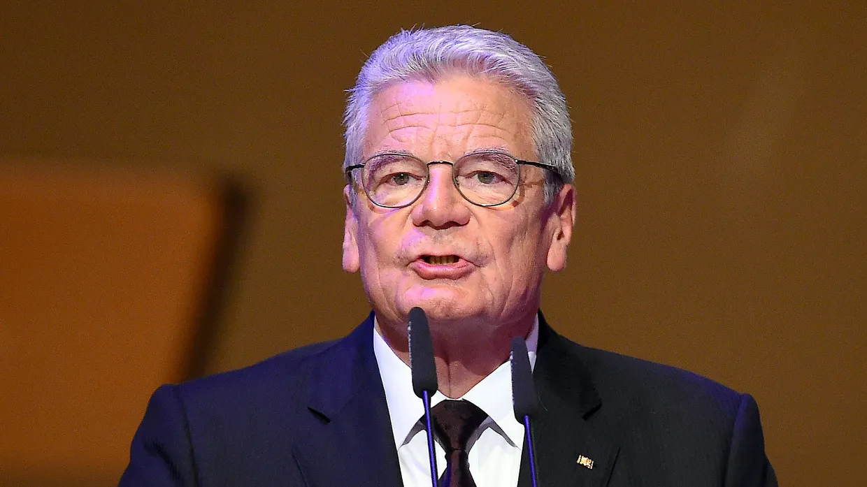 Er kennt seinen Luther: Bundespräsident Joachim Gauck.