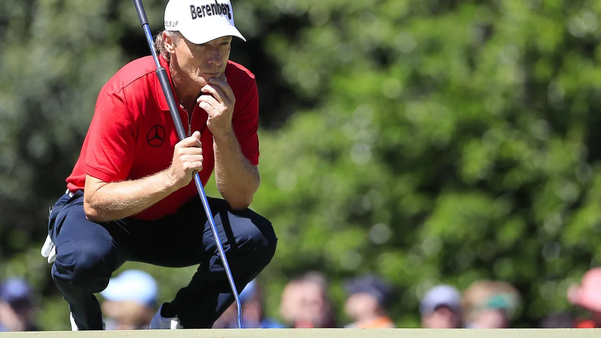 Zu viel gegrübelt? Golf-Veteran Bernhard Langer in Augusta.
