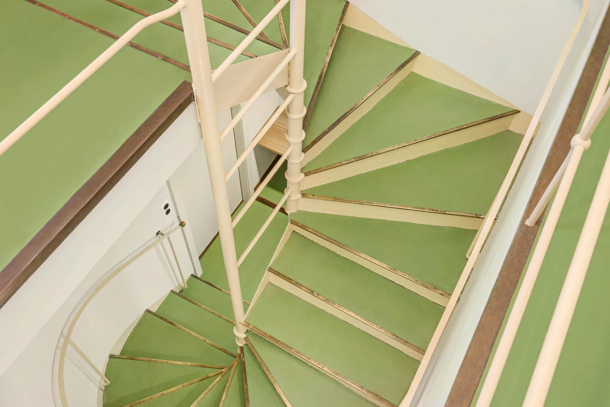  Die Stiege für das Personal