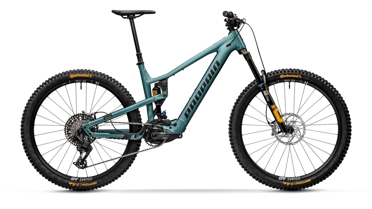 So sieht's recht brav aus: Mountainbike Ekano 3 AL Trail von Propain.