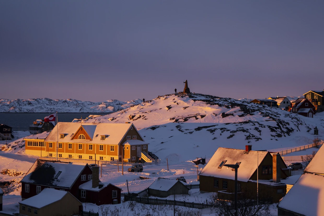 Sunset in Nuuk